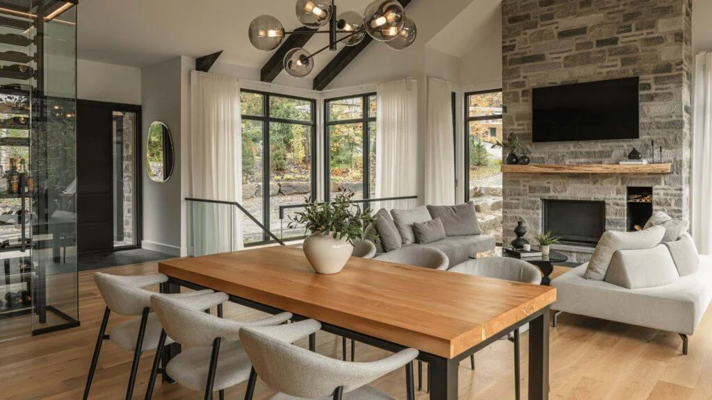 Design d'intérieur de maison.